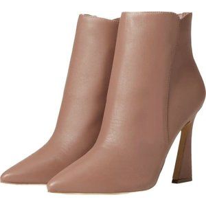 Women’s Nine West Torrie Ankle Boot Pink Light Rust pointed Toe Stiletto Size 10